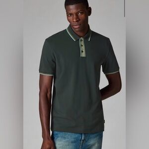 Paul Smith Dark Green Polo Shirt Size S NWT